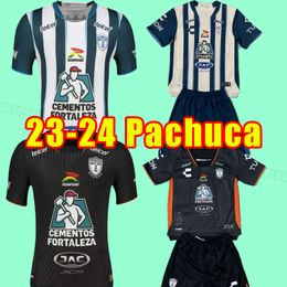 Liga MX 2023 2024 CF Pachuca Soccer Jerseys home away V.GUZMAN IBANEZ FIGUEROA Y.MORENO A.HURTADO G.CABRAL E.SANCHEZ IBARRA 23 24 football men kids kit shirt S-3XL