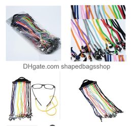 Other Festive Party Supplies Candy Colour Eyeglasses Straps Sunglasses Chain Anti-Slip String Glasses Ropes Band Cord Holder Fast 34891 Dhji5