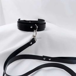 Adult Toys BDSM Collar Sexy Leash Ring PU Leather Slave Bondage Toys For Lover Role Play Erotic Posture Spreader Sex Toys For CouplesL2403