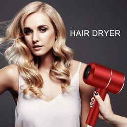 3 Modes Hair Dryer Small Hammer-shape Negative Ionic Blower Dry High Power Volumizers Cold Wind Electric Hairdryer240325