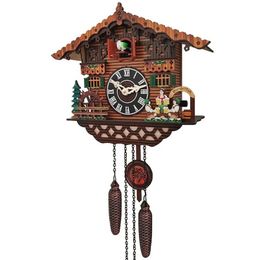 Wall Clocks Classic Cuckoo Clock Vintage Wooden Home Decor For Living Room Dining YU-Home285R