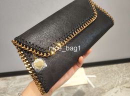 2024 New Fashion women Clutch Bag Stella high gift quality Casual fallow retro leather