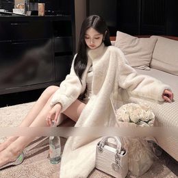 Imitation Price Solitary Special Mink Plush Integrated Long, Thickened Environmentally Friendly Fur For Women's Coat 6696