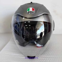 AGV ORB Quarter Half Helmet Mens and Womens Dual Lens Motorcycle 9 AEPD