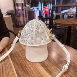 Bag Women's Crossbody With Diamond Small Casual Shoulder Large Capacity Light Travel Change Mobile Phone Female