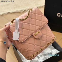 2024 Luxury Women Designer Backpack French Brand Fashion Chain Ladies Shoulders Bag