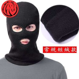 Warm Head Cover Winter Riding Windproof Mask Electric Car Hat For Men's Eyes Only Season 908277