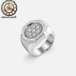 Luxury Design Round Brilliant Cut Diamond Ring for Mens for Engagement Use Available at Bulk Price from India