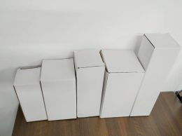 Wholesale! white paper box packaging Carton white Glossy Lamination Carton white paper case for cup packaging LL