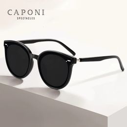 CAPONI Polarized Kids Sun Glasses Original Brand Designer Trend Boy Girl Sunglasses Anti UV Ray Protect Children BR2105 240226