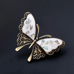 Shell Butterfly Brooch Jewellery Brooches Women's Insect Corsage Pins Fashion Women Jewellery