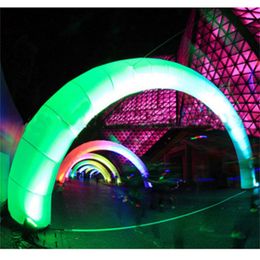 10mW (33ft) with blower lighting archway inflatable led arch archlines large outdoor christmas light arch for party event with strips