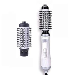 Brushes Hair Dryer Brush 3in1 Round Hot Air Spin Brush Negative Ionic Blow Hair Dryer Brush Volumizer AutoRotating Curling Brush