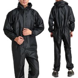 NEW Fashion Men's Work Overalls Pants Motorcycle Waterproof Raincoat Overalls Rain Suit Trousers