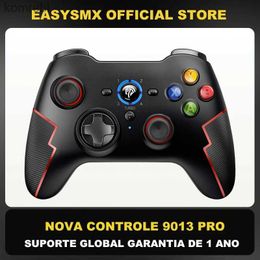 Game Controllers Joysticks EasySMX 9013 Pro Bluetooth Gaming Controller Wireless Gamepad Joystick for PC PS3 iOS/Android Phone Smart TV Hall Trigger L24312