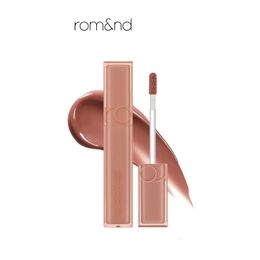 Romand Material Nude Dewyful Water Tint Juicy Lasting Transparent Lip Glaze Liquid Lipstick Lipgloss Makeup 240229