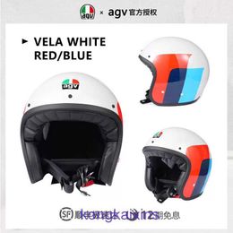 AGV X70 Motorcycle Helmet Riding Half 4 3 Clad Crown Prince Spring Personality