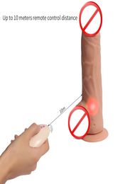 Huge Dildo Vibrator With Suction Cup Big dildos Vibration larger Dong Soft Penis vibrating Massager Sex Toys7209015