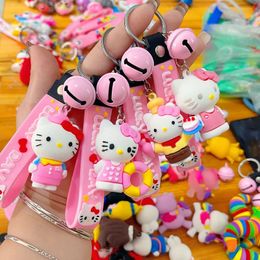 Cartoon Lightning Bear Keychain Cute Astronaut Bear Doll Keyring Bag Pendant Couple Car Keyholder Creative Bag Charm Accessories 2024