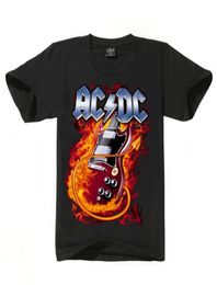 New Fashion Men039s ACDC Rock Band T Shirt Men ac dc Men039s Cotton Tshirt Summer 3D Print Acdc Tshirts Tshirt for Men Wo7302261