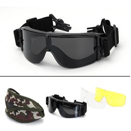 X800 windshield paintball shooting outdoor tactical glasses windshield goggles outdoor army fan glasses spot PF