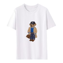 2024 Designer Quality T-shirt, new POLO shirt, 100% cotton short sleeve, printed top