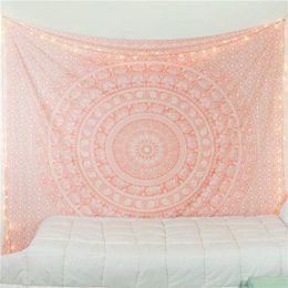 210 150cm Wall Hanging Tapestries Indian Mandala Tapestry Tai Chi Hippie Bohemian Decorative Wall Carpet Yoga Mats200D