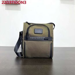 Simple Mens Initial Backpack Chest TUMIIS Bag Designer Business Travel Back Pack 2203110on3 Ballistic Nylon Men's Crossbody Daily Casual Small Shoulder 3PH6