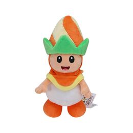 2024 New 10 Inch Orange Toad Plush Toy Stuffed Toad With Hat Plushie Toys Kids Plush Doll