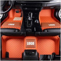 Floor Mats Carpets Custom For Benz W203 W210 W211 Amg W204 A B C E S Class Cls Clk Cla Slk Gla Glc Gls A20 Car Drop Delivery Automobil Ot2Ih