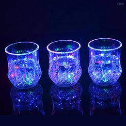 Tumblers Colourful LED Glowing Beer Cup Induction Flashing Wine Glass Party Bar Drink