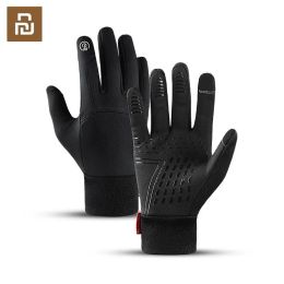 Control Youpin Mijia Warm Windproof Gloves Touch Screen Water Repellent Nonslip Wearresistant Riding Sports Gloves Winter Fleece Glove