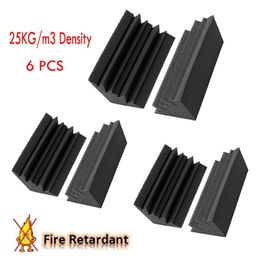 6PCS Fire Resistant Acoustic Foam Bass Traps Studio Auditorium Cinema Corner Foam231S