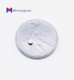 100Pcs 4mm x 1mm Small Super Strong Magnet Powerful Neodymium Rare Earth NdFeB Permanent Magnets Mini Headphone speaker Thin Disk9981246