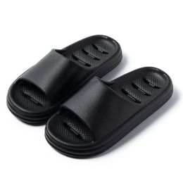 Bathroom slippers womens mens outer wear home indoor bath leakage bathroom non-slip mute sandals slippers