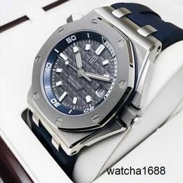 Designer Crystal AP Watch Royal Oak Offshore Series Timepiece Mens Watches 42mm Diameter Automatic Mechanical Fashion Casual Famous Watch