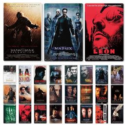 2021 Classic Movie Metal Signs Wall Film Poster Tin Sign Plaque Metal Vintage Home Wall Decor for Bar Pub Club Man Cave Stars Size295n