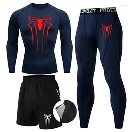 Men's Tracksuits Male UV Protection Jerseys Tights Suit Rashguard Men Long Sleeve Swimsuit Swim Rash Guard Quick Dry Surf Compression T