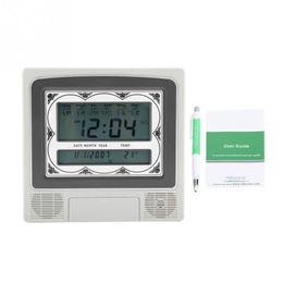 LCD Automatic Islamic Muslim Prayer Azan Alarm Clock Wall-mounted Clock Muslim216b