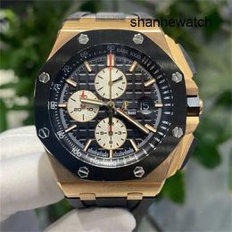 Modern Fashion AP Watch Royal Oak Offshore Series Mens Watch Second hand Watch Luxury Watch Rose Gold 26401RO.OO.A002CA.01