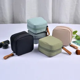 Storage Bags Mini Sanitary Bag Cushion Clip Wallet Towel Napkin Coin Student Portable Cotton