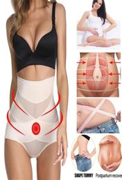 Women waist trainer Body Shaper tummy Control postpartum belly shaper women Shapewear fajas colombianas slimming pants underwear 27431143