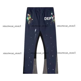 Designer Gallerys Dept Mens Jeans Shirts Casual Long Pants Tee Short Sleeve Tshirts Womens Sweatpants Speckled Couple Galery Essentialls 725