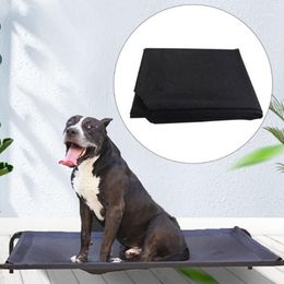 Indoor Outdoor Portable Cushion Puppy Dog Bed Durable Moistureproof Cooling Elevated Mesh Fabric Mat Replacement Cover Pet Cot1243M