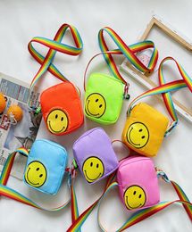 Children's Backpacks candy Colour baby face messenger bag western style girl accessories coin purse1963630