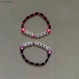 Beaded Y2k Beaded Bracelet Friendship Bracelets Couple Aesthetics Gift for Her Gift for Him Y2k braceletsL24213