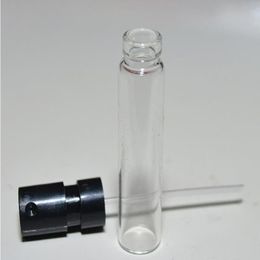 1000pcs/lot 2ml Glass Sample Vials mini perfume spray bottle 2ml trial sample perfume bottles Mxgbf