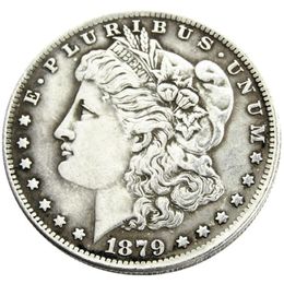 US 1879-P-CC-O-S Morgan Dollar Copy Coin Brass Craft Ornaments replica coins home decoration accessories199e