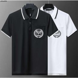 Cotton Polo Shirt Men Brand Shirts for Man Short Sleeve Summer Fashion Clothing White Black Mens Polos T9gx