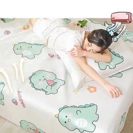 Other Bedding Supplies YanYangTian Summer Cool Mat Ice Bed Mat Air-conditioned Bed Sheet Bedroom Mattress Camping Mat kit With case